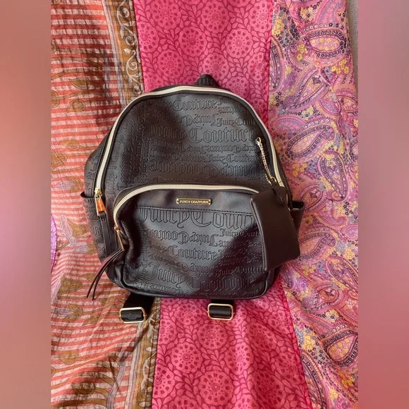 Juicy Couture | Bags | Juicy Couture Faux Black Leather  display picture 1